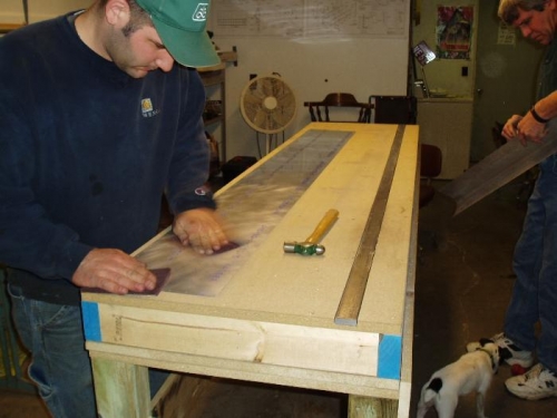 prepping the skin for primer