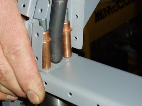 riveting the ribs to the spar