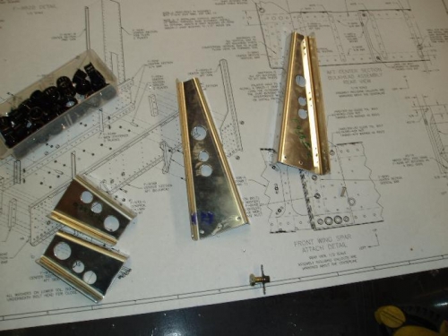 holes reamed for bushings