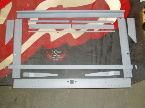 parts primed ready for assembly