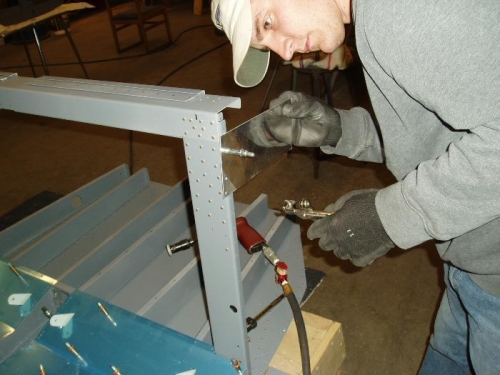 checking fit of counter sink