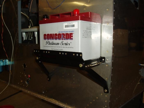 Battery and wiring done