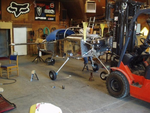 lifting to install gear