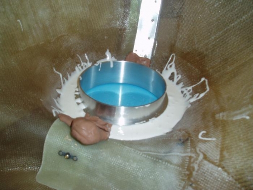 epoxy and micro surounding the rings