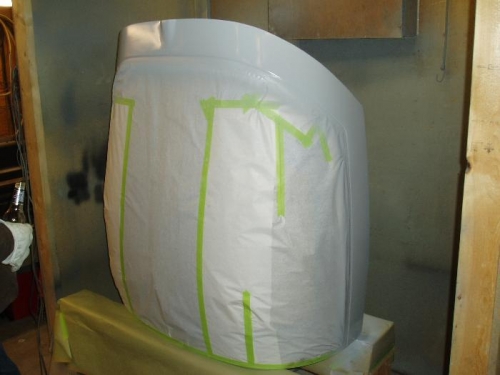 freshly primed canopy