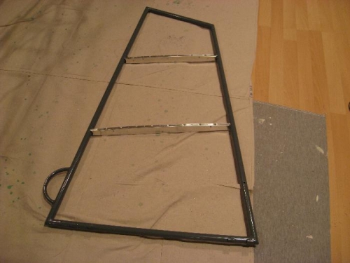 Horizontal stabilizer and aluminum ribs
