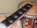 Aileron counterweights.  Only two will be used.