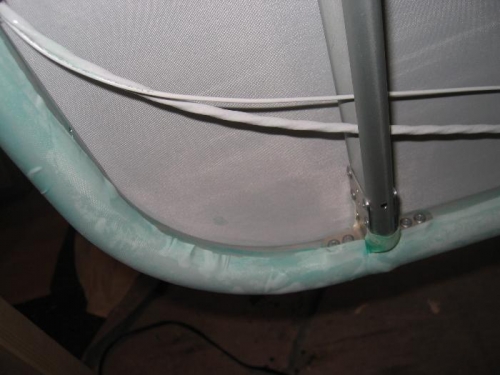 Wing tip bow bottom view