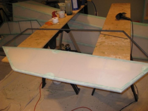 Completed fuselage door
