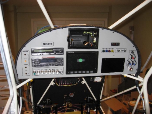 I still need to install the push pull cables on the far left and the map box door