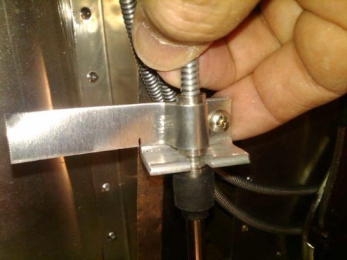 shaping clamp to bracket