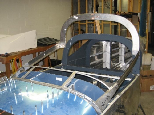 Riveted Canopy Frame