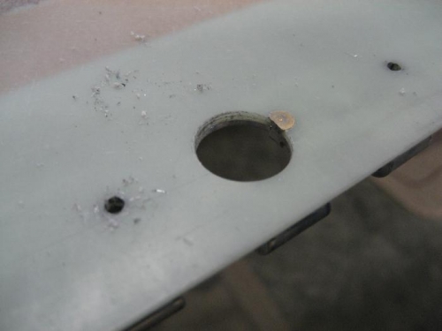 Gascolator Drain Hole In Cowl