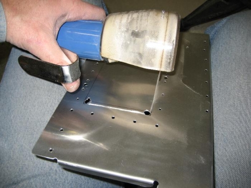 Baffling Oil Cooler Hole