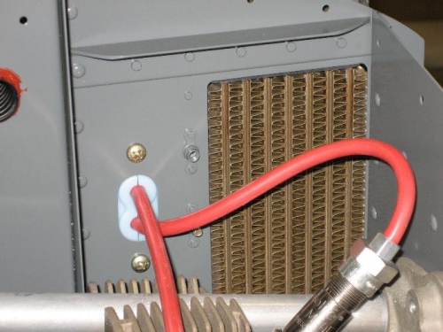 Oil Cooler Installed