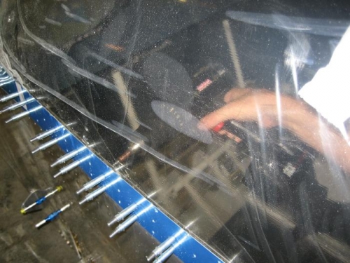 Backdrilling Side Skirts