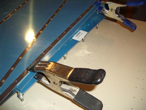 Lower Rudder Cap Attach Strips