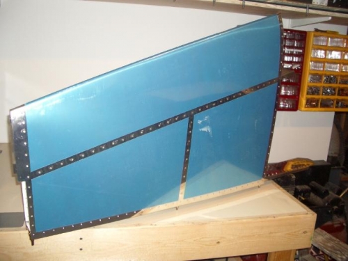 Completed Vertical Stabilizer