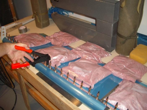 Pop Riveting Bottom Elevator Skin