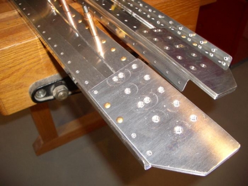 Rear Spar Reinforcement Plates