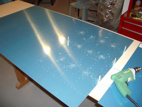 Matched Wing Walk Doubler to Skin