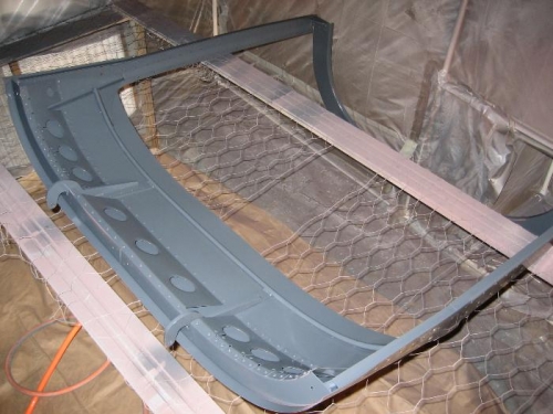 Painted Canopy Frame