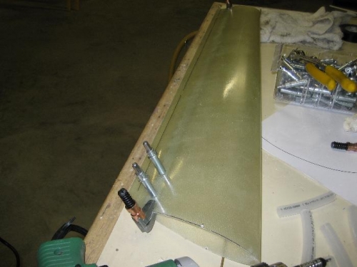 Matchdrilling Hinge Half to Fairing