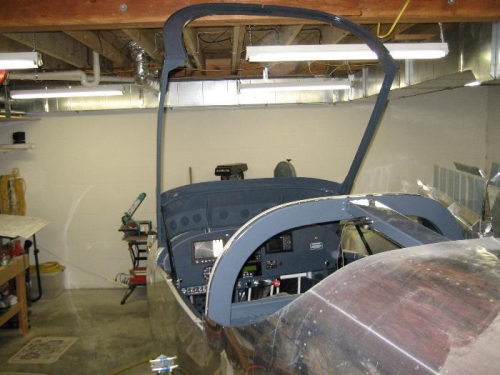 Canopy Frame Installed