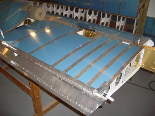 Inboard Skin Riveted