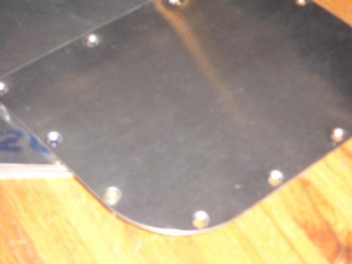Dimpled Access Plate