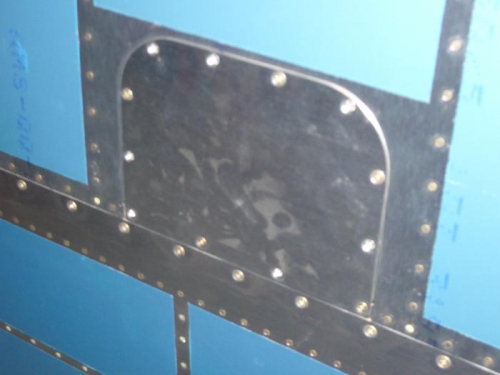 Installed Access Plate