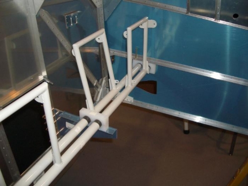 Rudder Pedals Installed