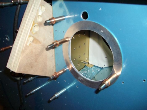 Aileron Pushrod Boot Ring Modification