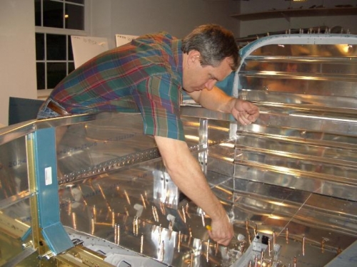 Riveting Seat Floors