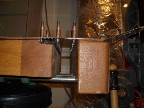 Seat Floor Skin Ready for Riveting