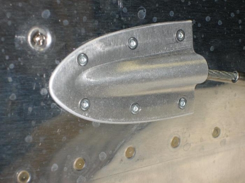 Rudder Cable Fairings