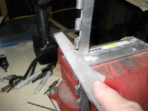 Filing Curved Cowl Hinges