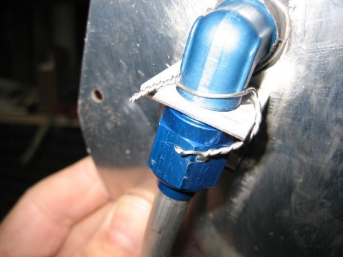 Fuel Pickup Tube Safety Wire