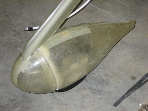 Nosewheel Pant Trial Fit