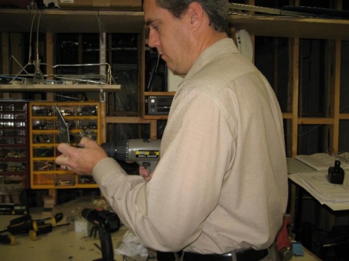 Countersinking Nosewheel Brackets