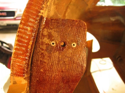 Nutplate of forward aft fuselage tab
