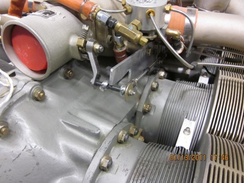 Throttles installed