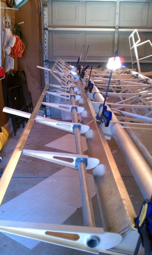 Flaps/Ailerons fitted to wing