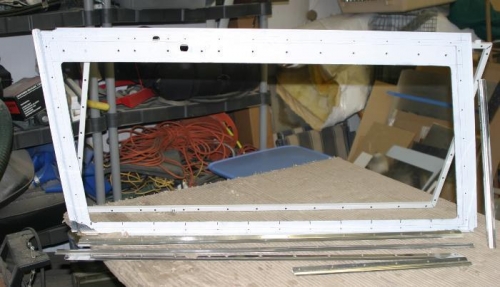 Window skin and plexi and door seal strips