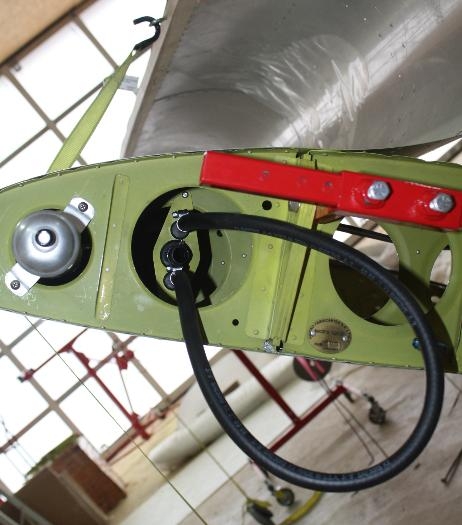 Wing Root Vent Hose and Clamps.