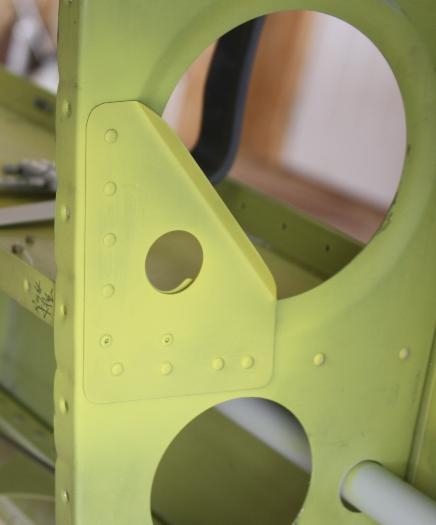 Main tank fuel vent doubler.