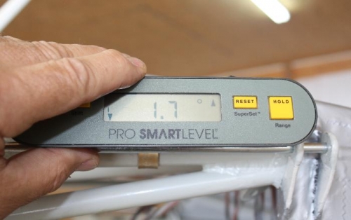 After adjustment, all readings are the same.