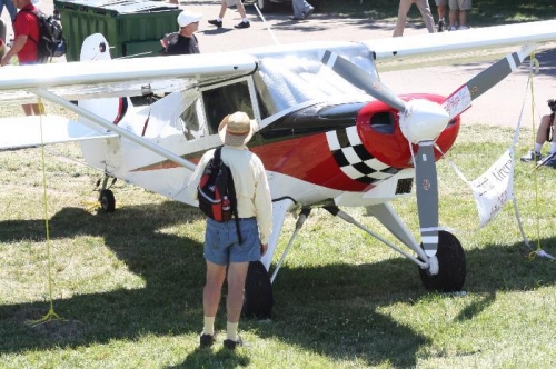 An interested airshow attendee.