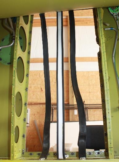 Nutplates riveted in place.