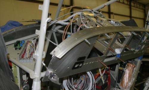 Breakout panel shown with tilted forward panel.